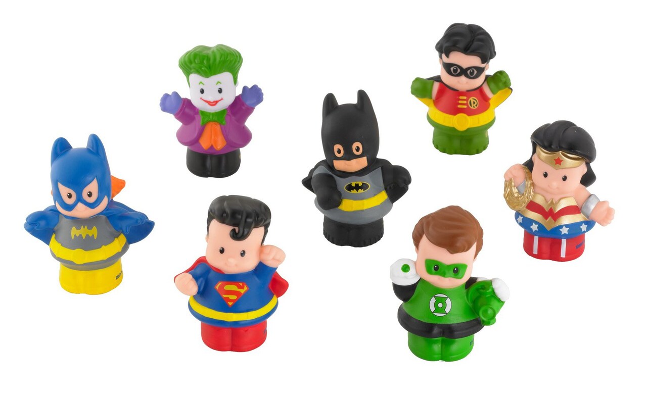 Little People Fisher Price DC Super Friends Exclusive Figure Pack of 7